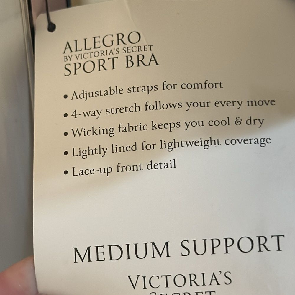 VICTORIA's SECRET MEDIUM SUPPORT SPORTS BRA - Picture 10 of 11